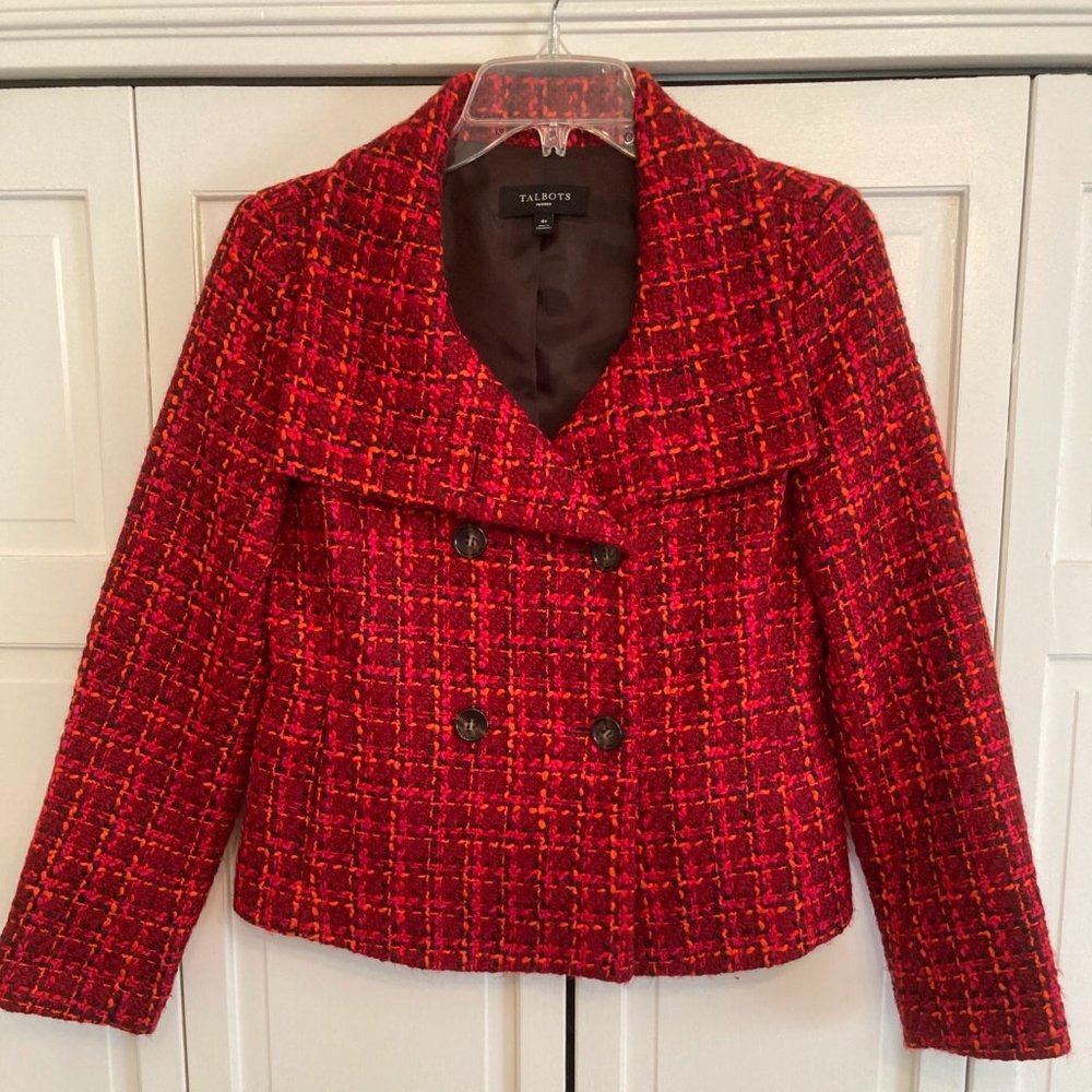 Women's size 4 petite Talbots jacket